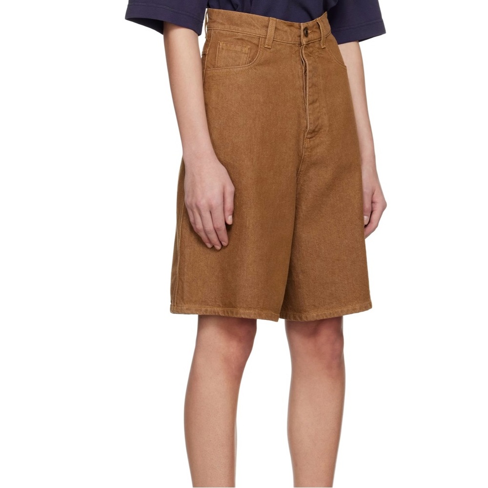 Women's Brown Casual Shorts